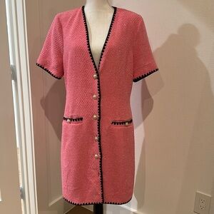 Sparkly Pink Cardigan / Dress